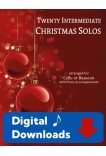 20 Intermediate Christmas Solos for Cello or Bassoon & Piano 40045DD